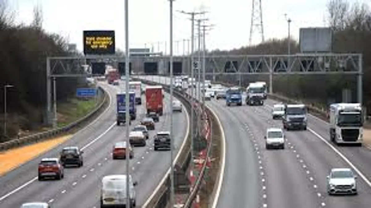 M6 Walsall Birmingham Lanes Closure