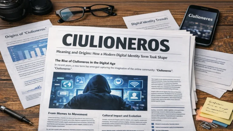Ciulioneros Meaning and Origins: How a Modern Digital Identity Term Took Shape