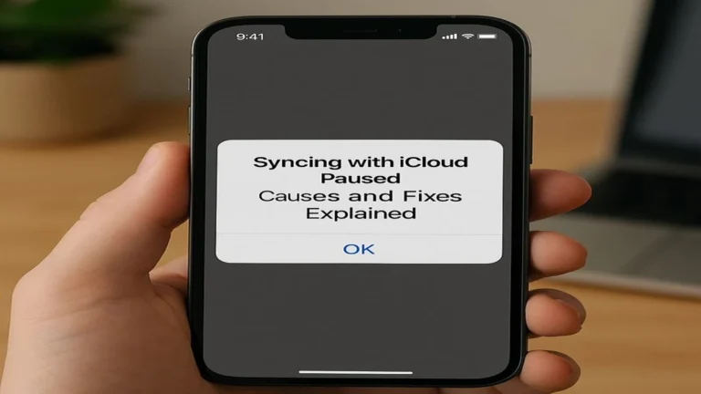 Syncing with iCloud Paused: Causes and Fixes Explained