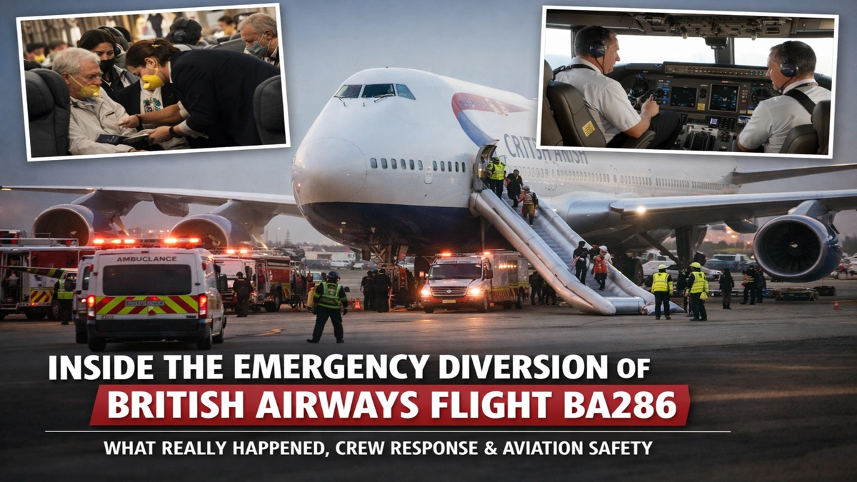 British Airways Emergency Flight BA286