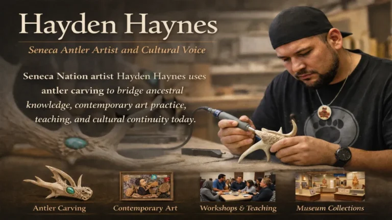 Hayden Haynes: Seneca Antler Artist and Cultural Voice