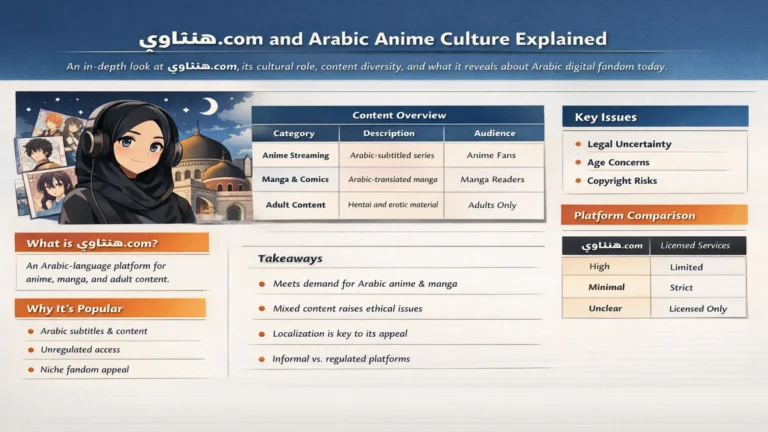 هنتاوي.com and Arabic Anime Culture Explained