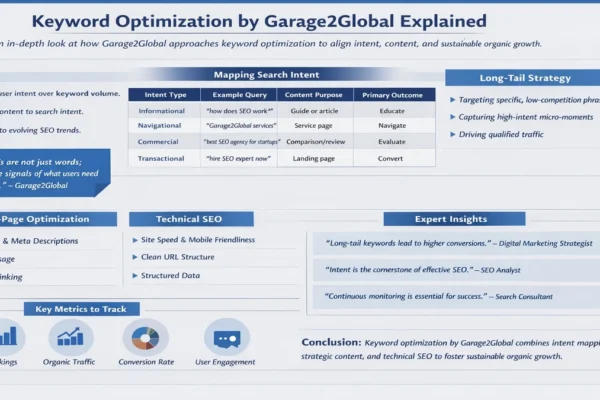 keyword optimization by garage2global