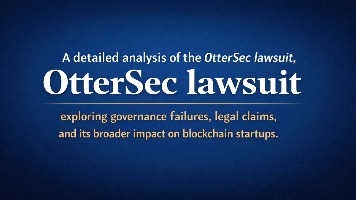 ottersec lawsuit