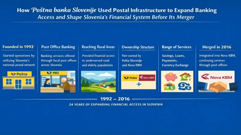 Poštna banka Slovenije and Slovenia’s Postal Banking Legacy