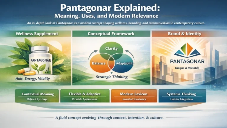 Pantagonar Explained: Meaning, Uses, and Modern Relevance